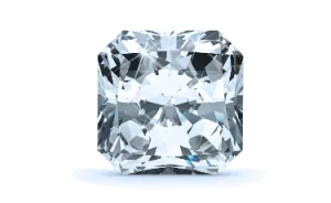 0.53 carat Radiant diamond Excellent cut E color VVS2 clarity