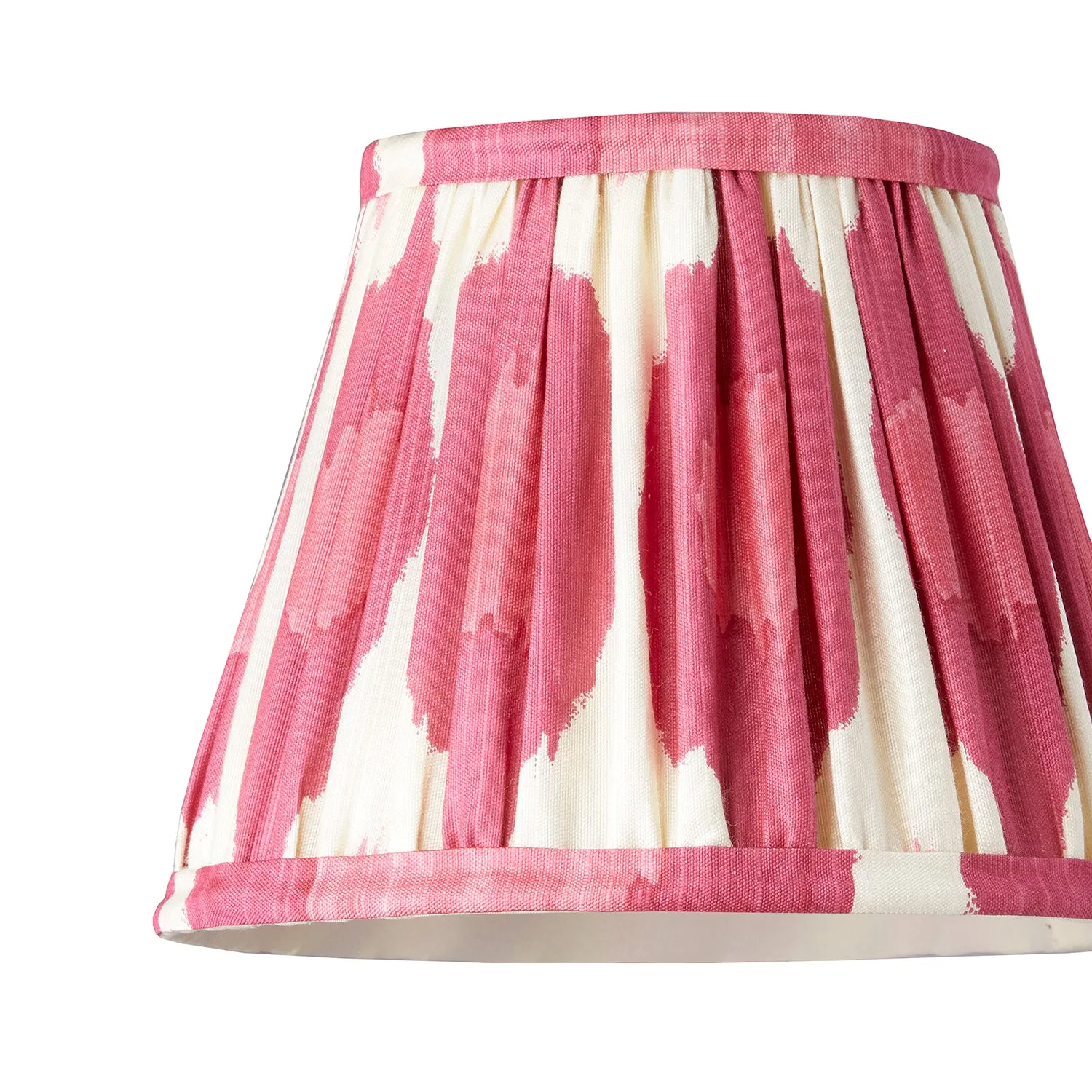 18cm pendant shade in berries egg & spoon silk ikat