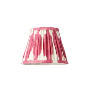 18cm pendant shade in berries egg & spoon silk ikat