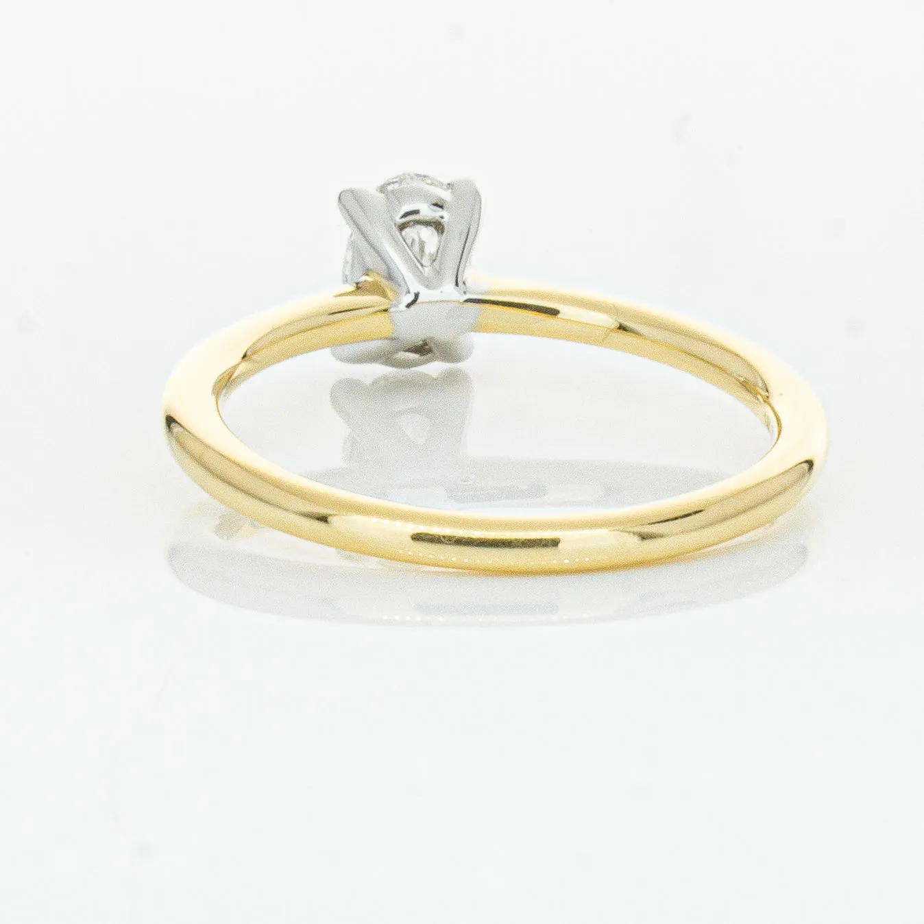 18ct Yellow Gold .52ct Diamond Melba Ring