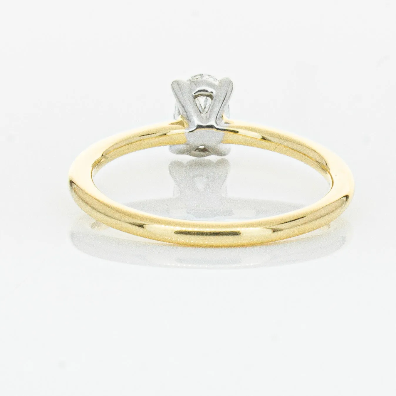 18ct Yellow Gold .52ct Diamond Melba Ring