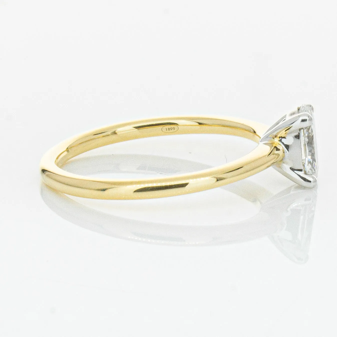 18ct Yellow Gold .52ct Diamond Melba Ring