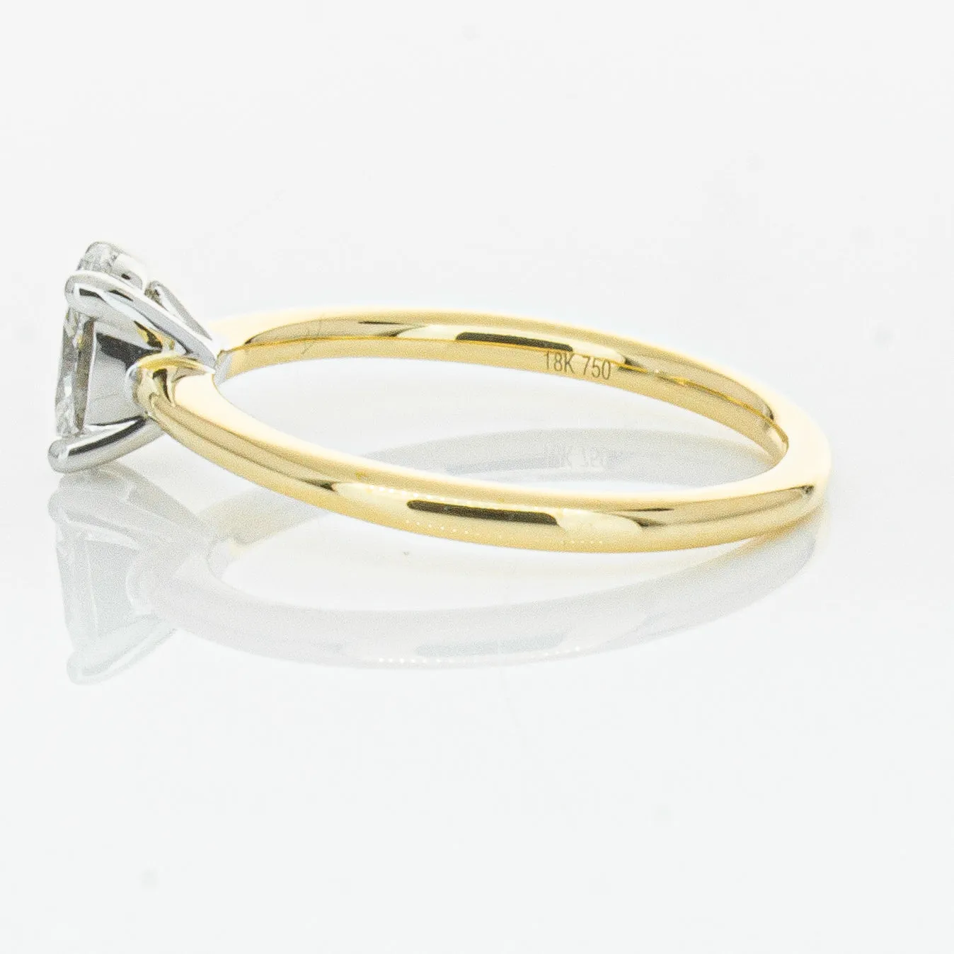 18ct Yellow Gold .52ct Diamond Melba Ring