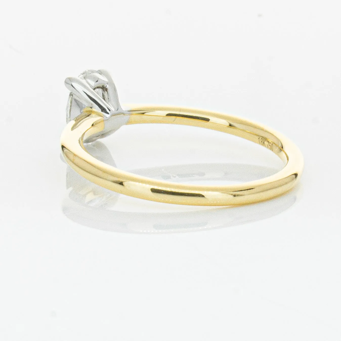 18ct Yellow Gold .52ct Diamond Melba Ring