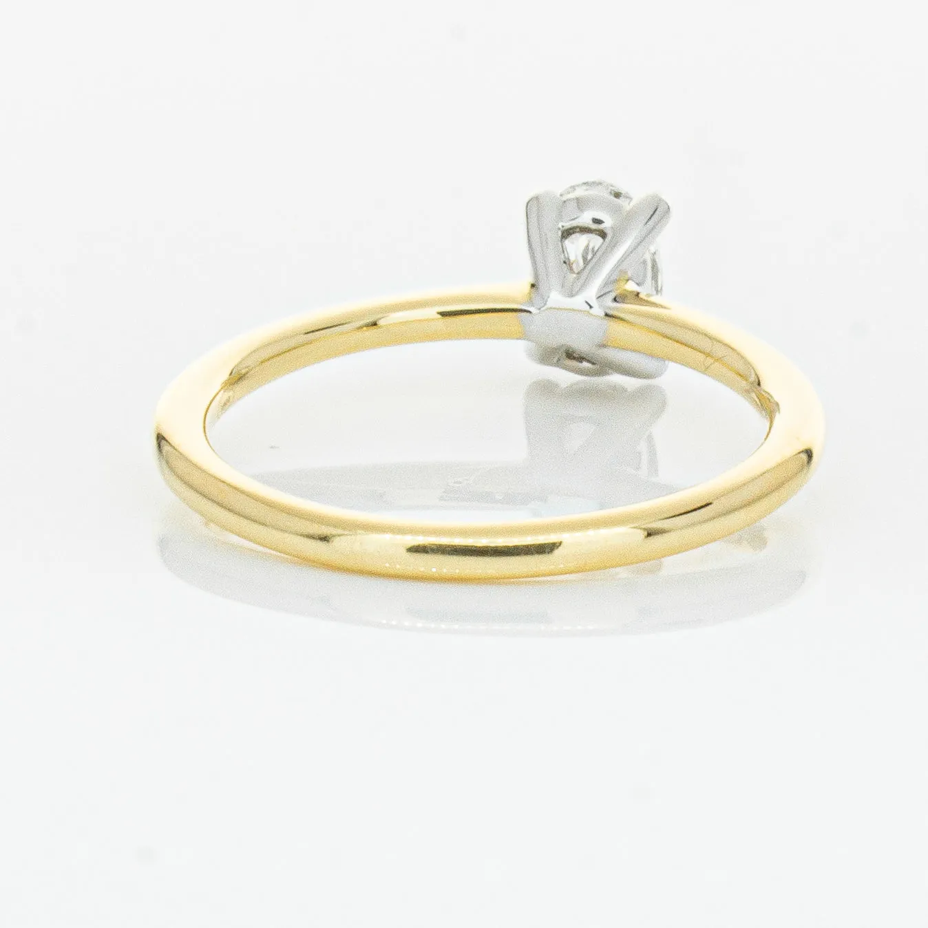 18ct Yellow Gold .52ct Diamond Melba Ring