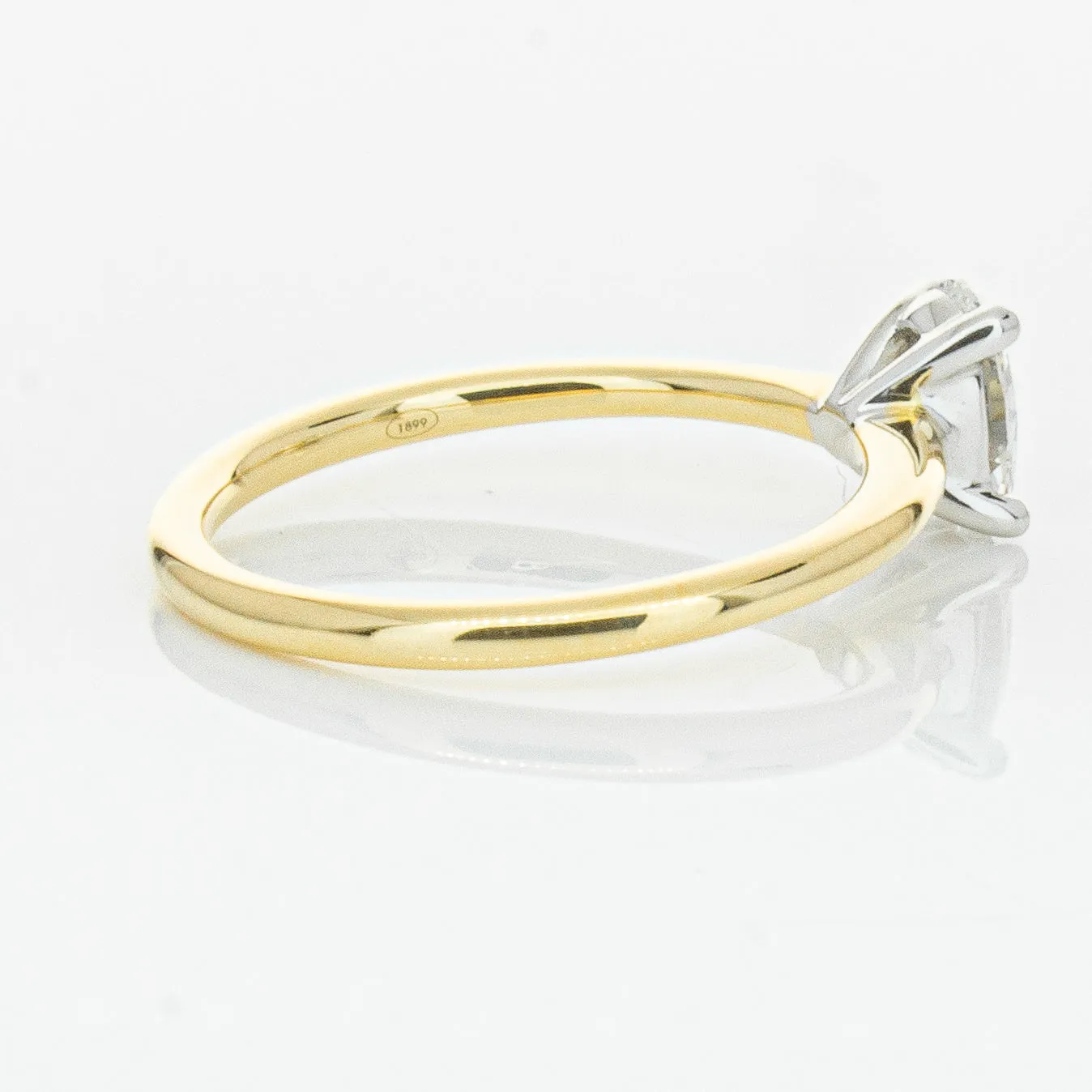 18ct Yellow Gold .52ct Diamond Melba Ring