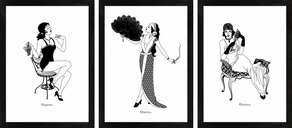 1920s Glamour - Art Prints
