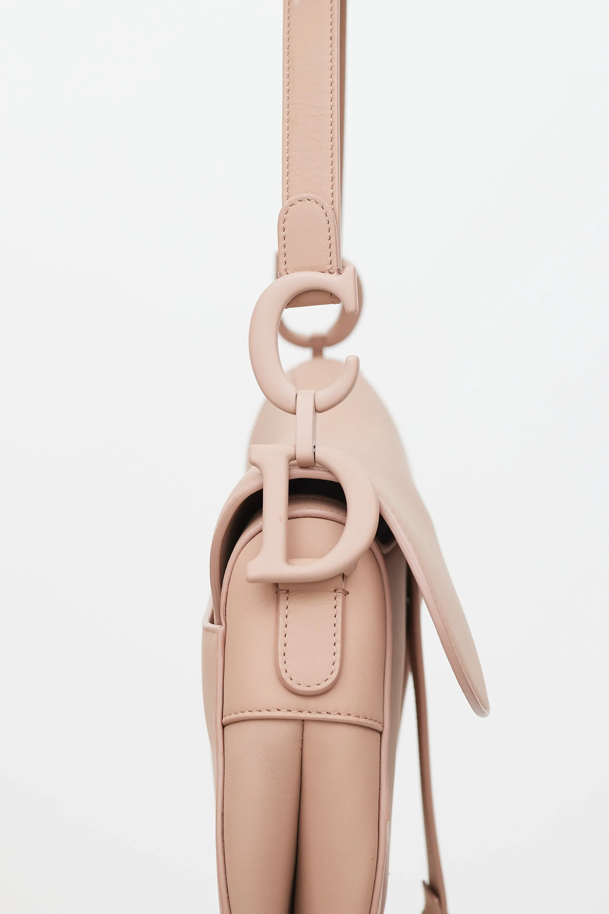2019 Blush Leather Ultra Matte Saddle Bag