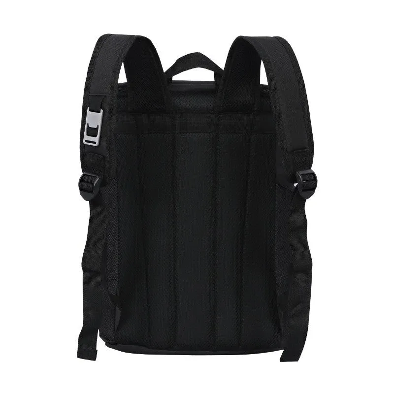 (20L) Picnic Thermo Backpack Cooler Bag Insulated Backpack - Black