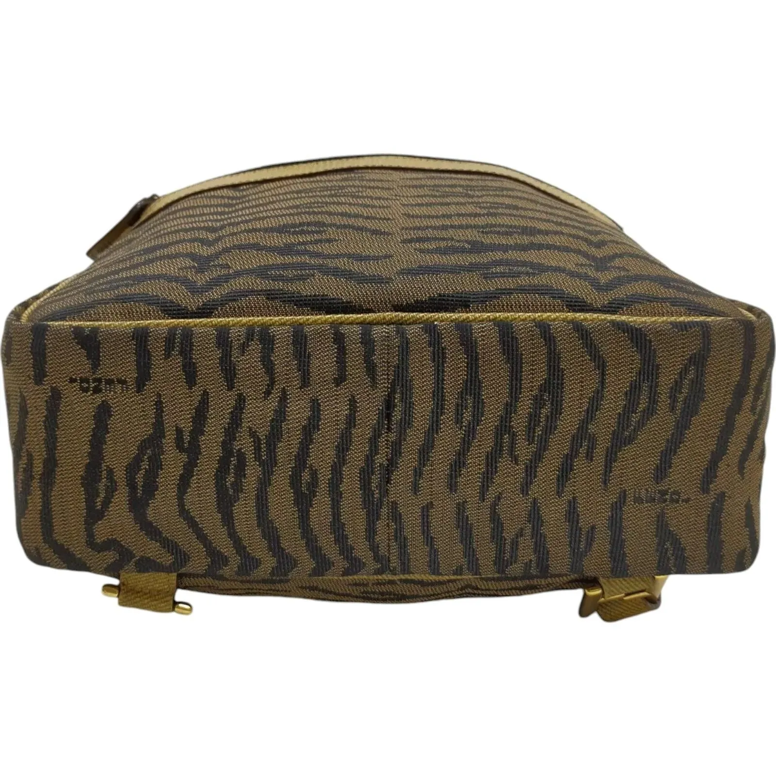 869429AP (S6) Fendi Backpack Bag Brown Canvas