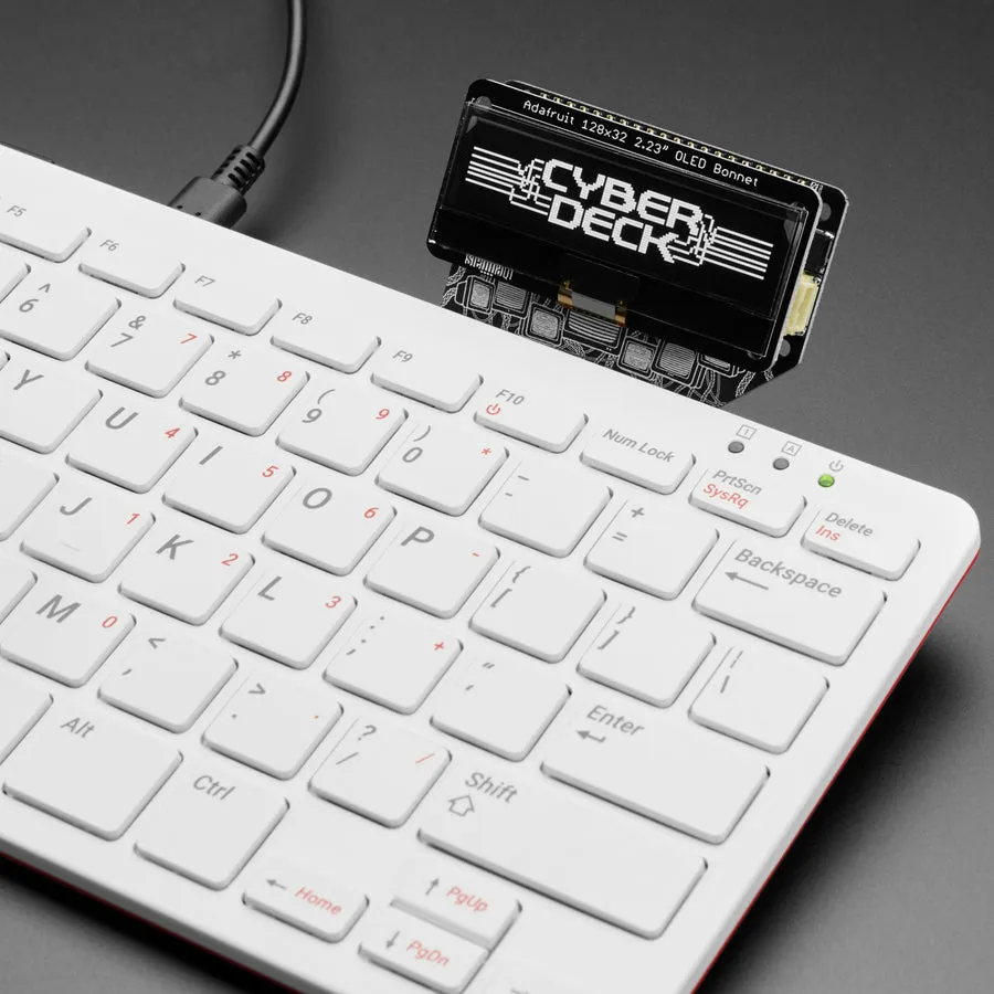 Adafruit CYBERDECK Bonnet for Raspberry Pi 400