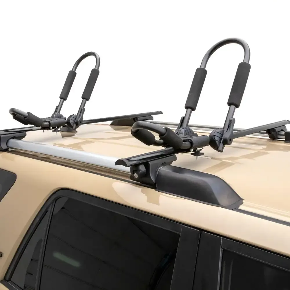 Adjustable Aluminum Roof Rack Kayak Holders