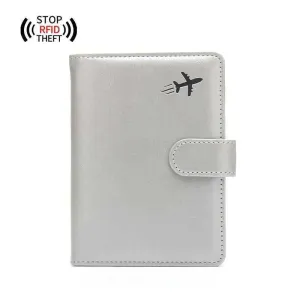 Airplane Icon Multi-Card Holder - Premium PU Leather Cover - PPC001
