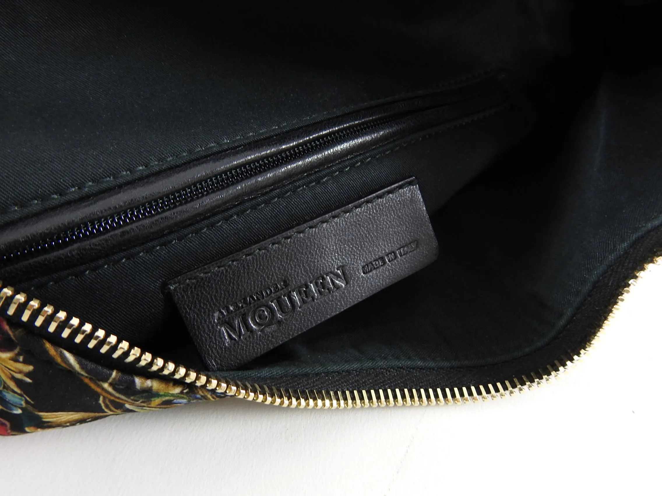 Alexander McQueen De Manta Jewel Pearl and Floral Clutch Bag