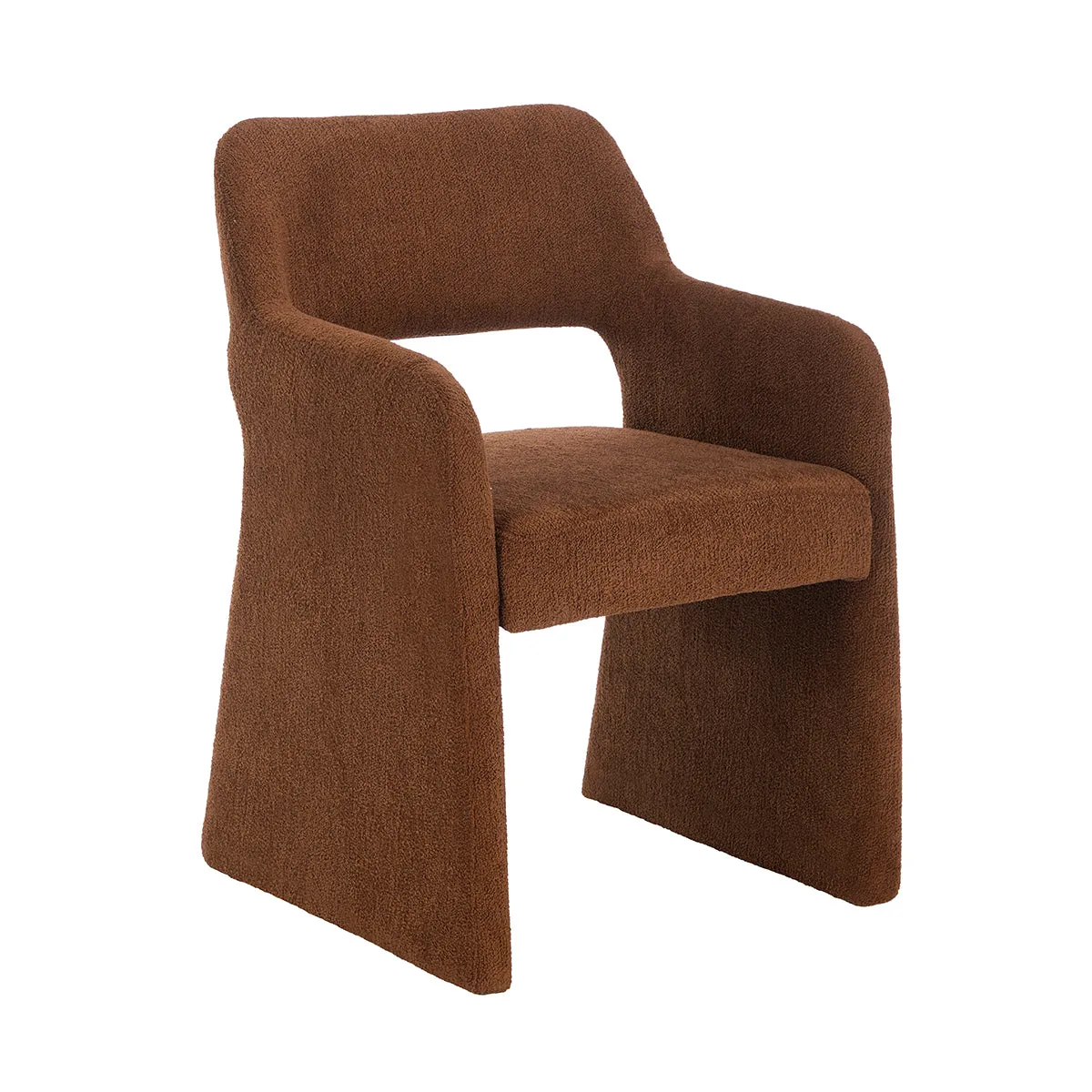 Amelia Boucle Dining Arm Chair