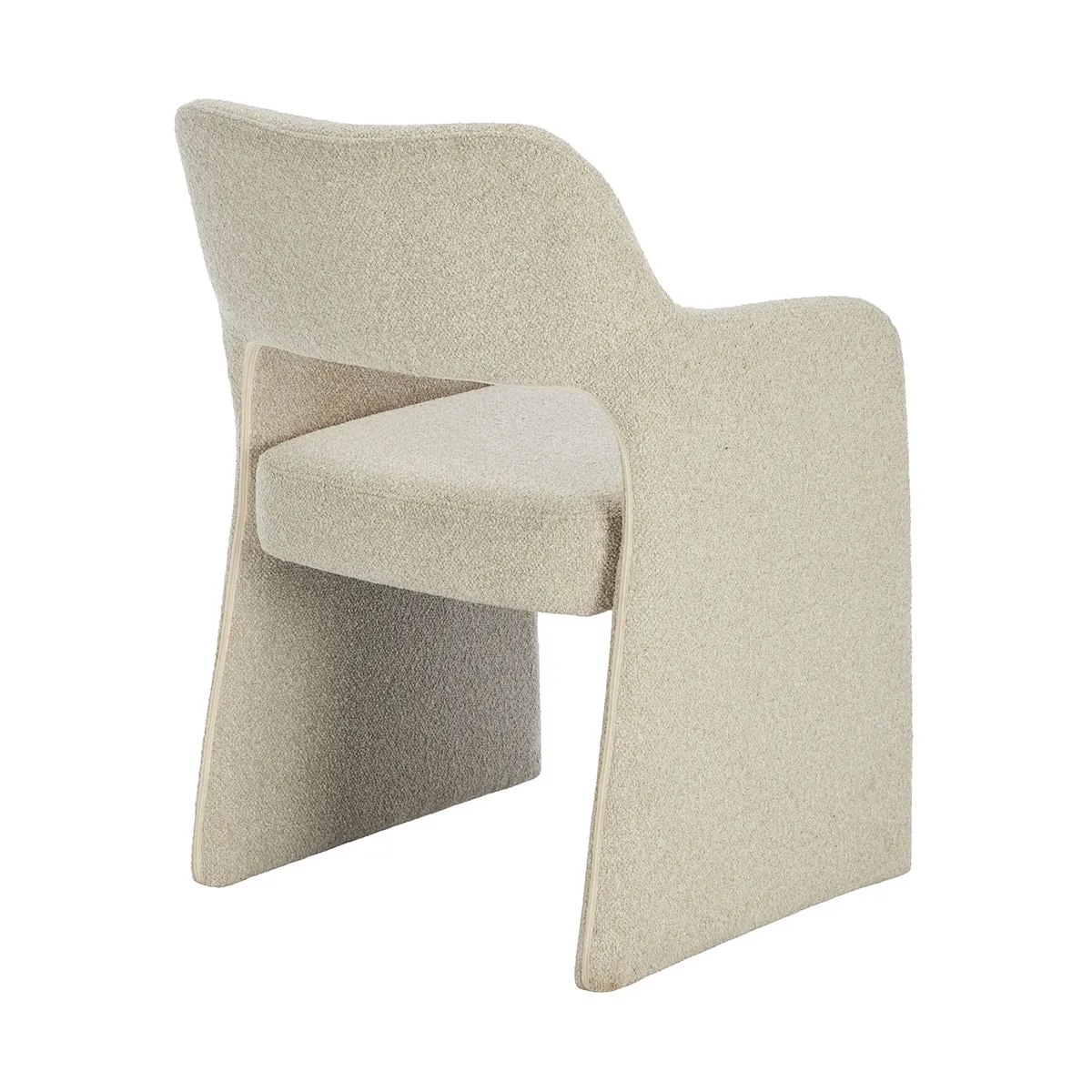 Amelia Boucle Dining Arm Chair