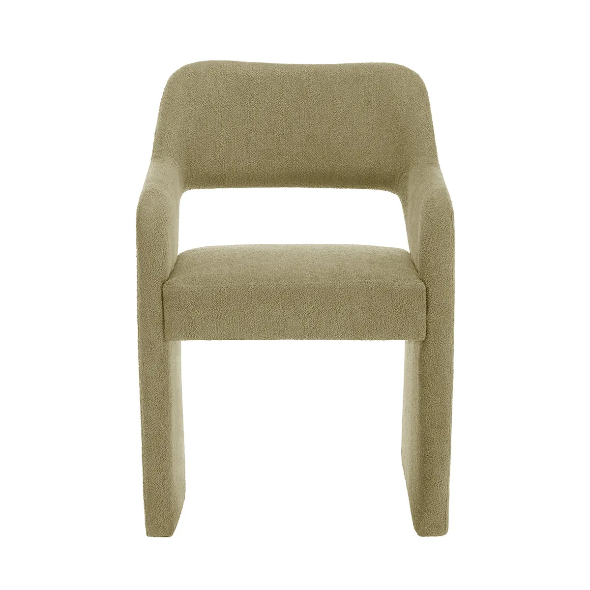 Amelia Boucle Dining Arm Chair