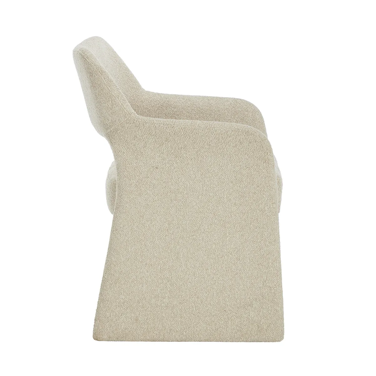 Amelia Boucle Dining Arm Chair