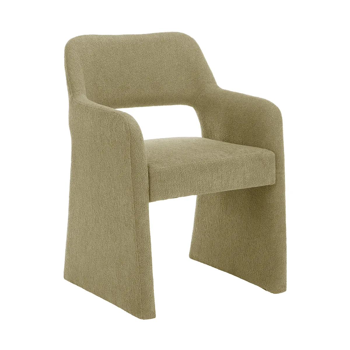 Amelia Boucle Dining Arm Chair