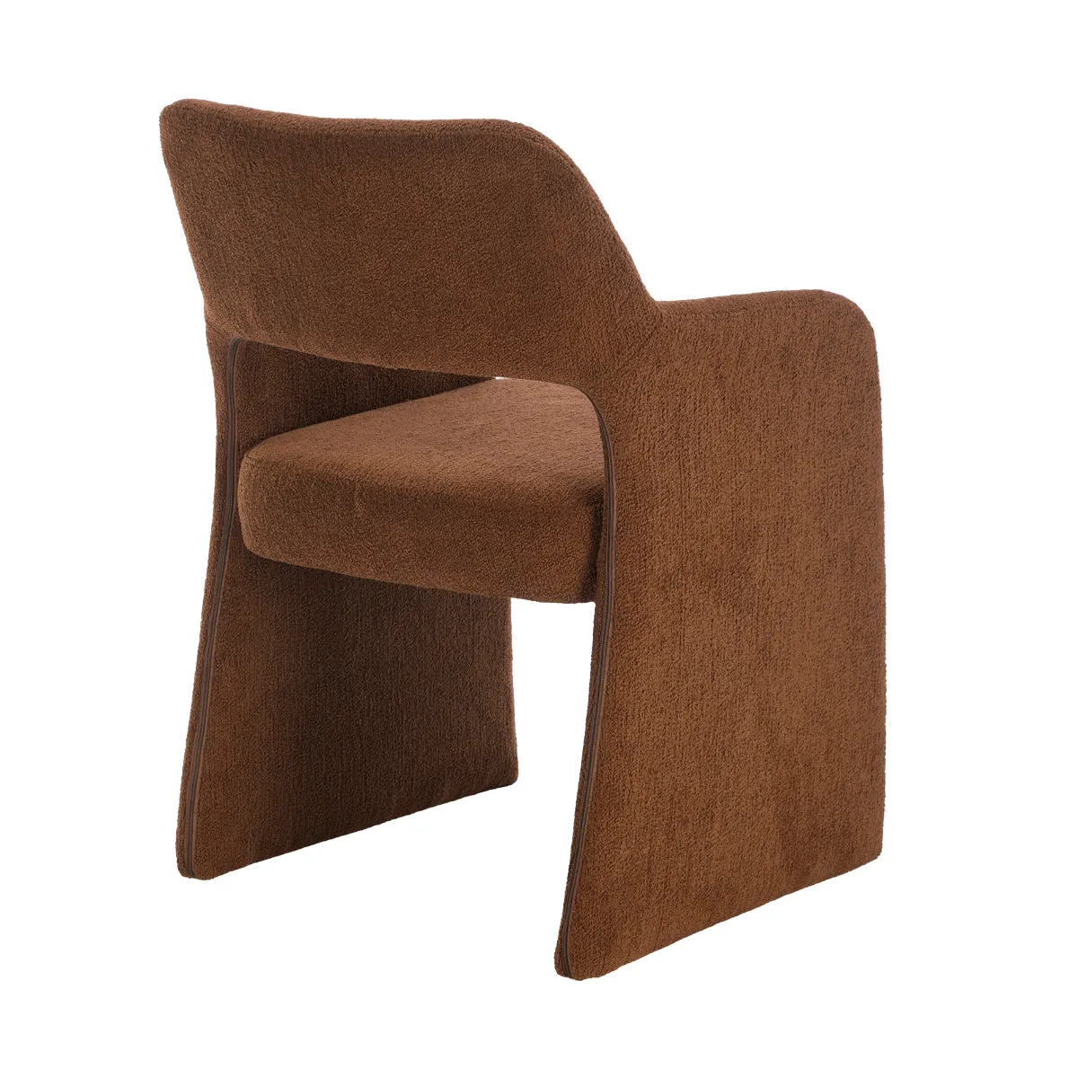 Amelia Boucle Dining Arm Chair