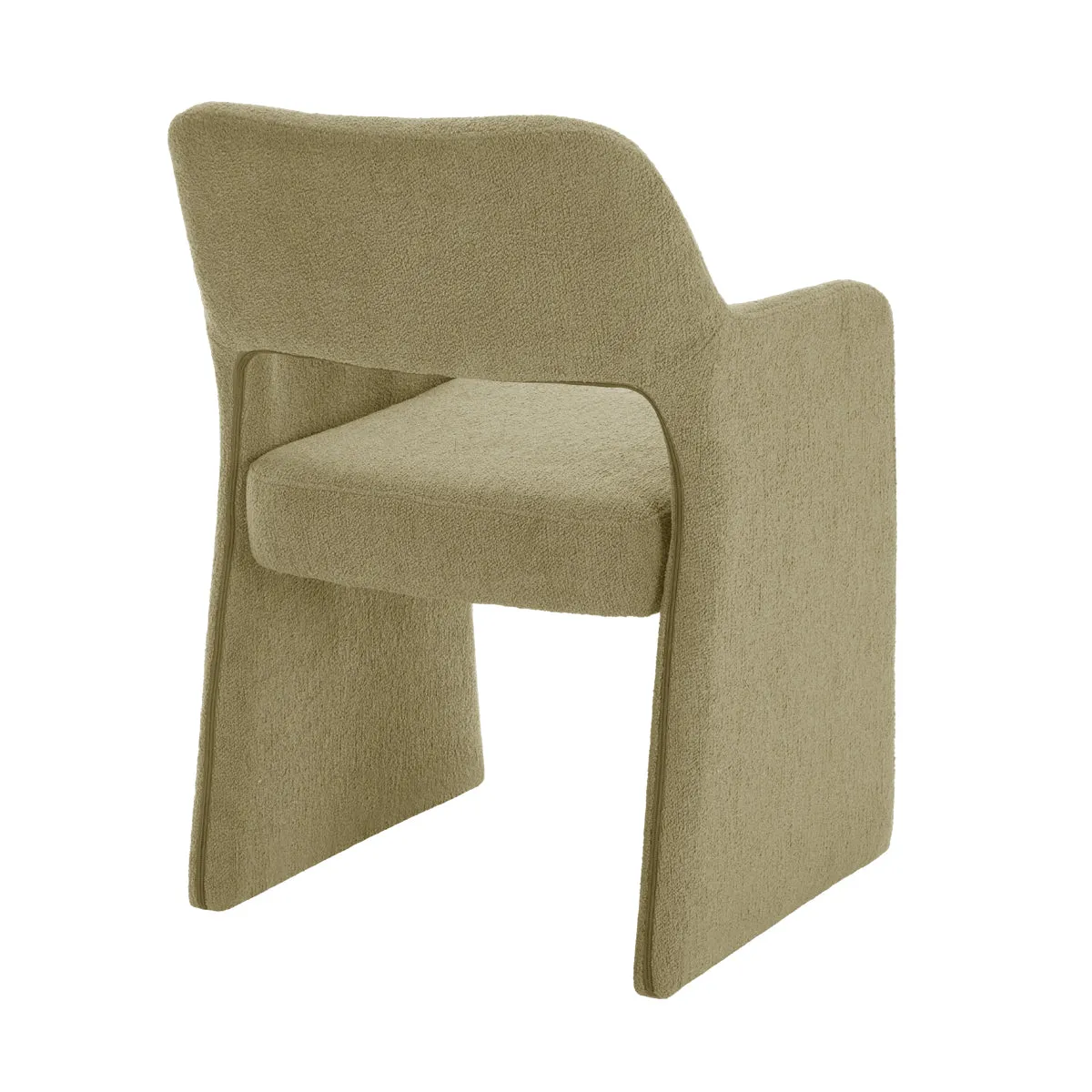 Amelia Boucle Dining Arm Chair