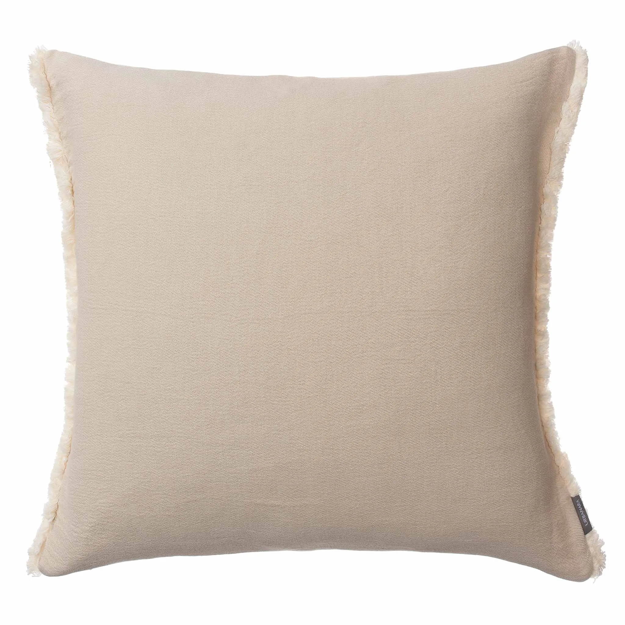 Anaba Cushion Cover [Beige/Natural white]