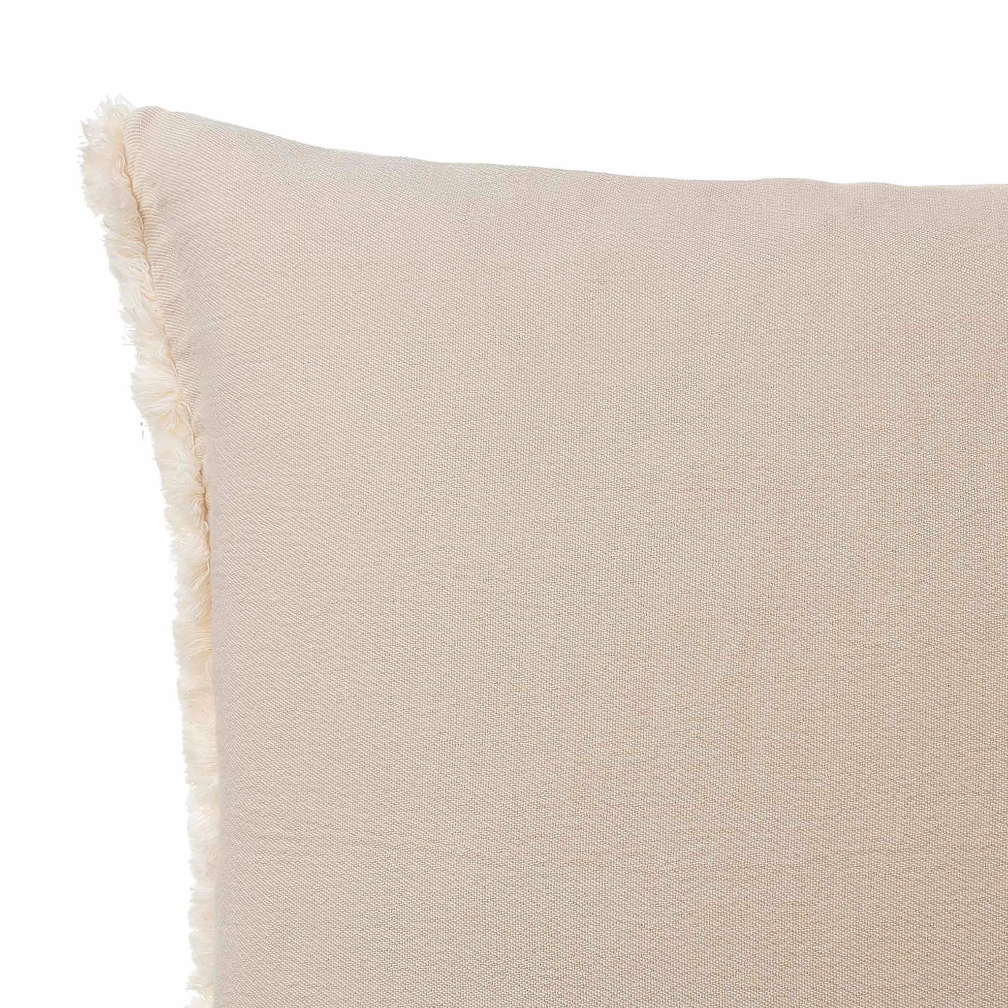 Anaba Cushion Cover [Beige/Natural white]