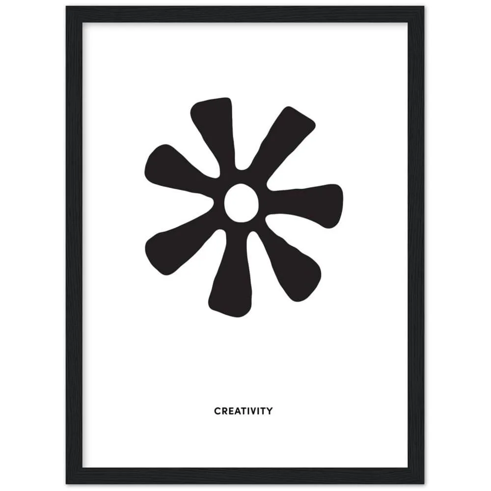 Ananse Ntontan Symbol Framed Art Print