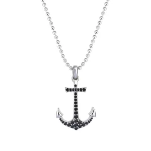 Anchor Necklace - Solid Silver (Pendant only)