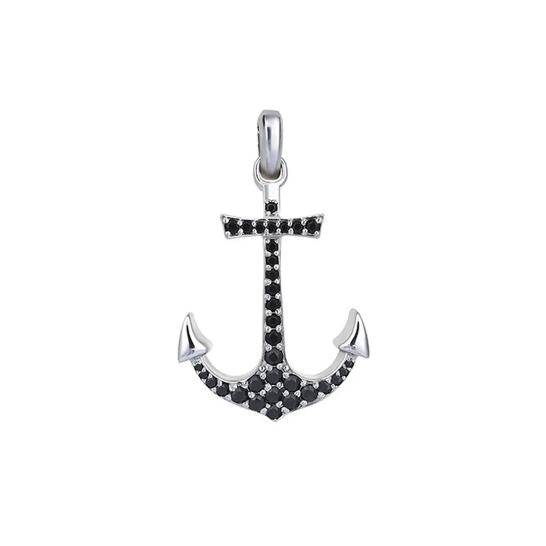 Anchor Necklace - Solid Silver (Pendant only)