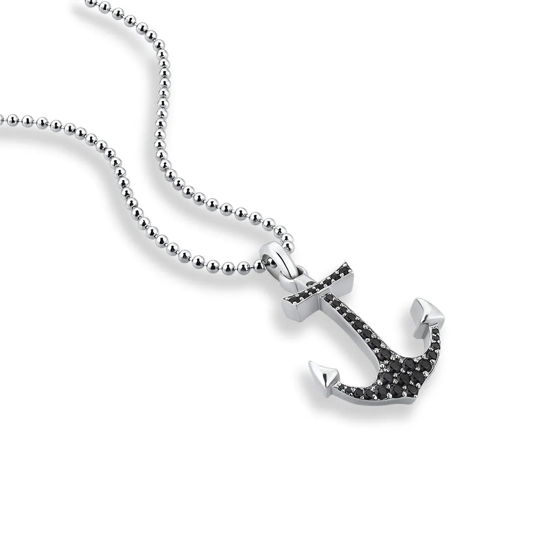 Anchor Necklace - Solid Silver (Pendant only)