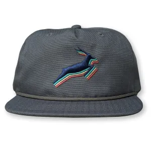 Antelope Rope Hat / Thunder Ripstop Nylon with Scuba Sunset Antelope