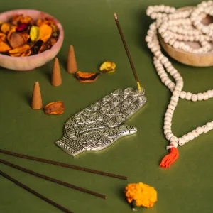 Antique Hamsa Charm Agarbatti Stand