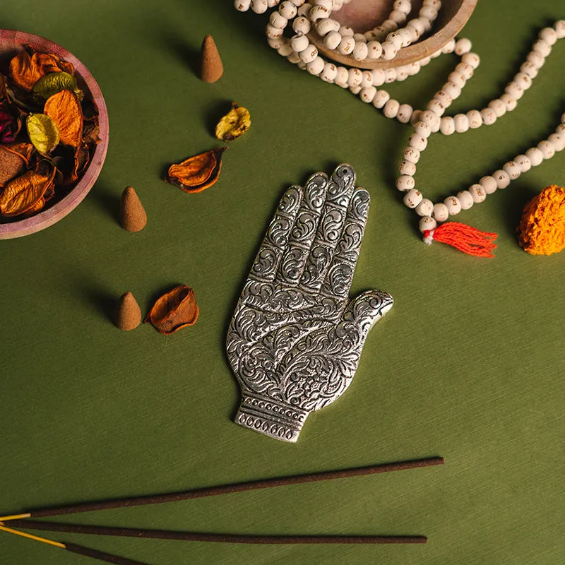 Antique Hamsa Charm Agarbatti Stand