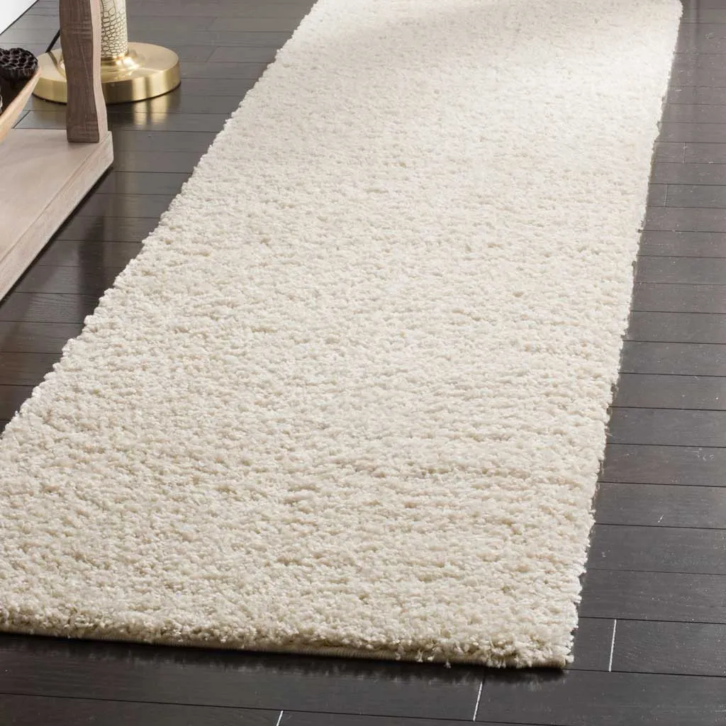 Arizona Shag Creme Runner Rug