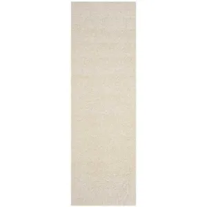 Arizona Shag Creme Runner Rug