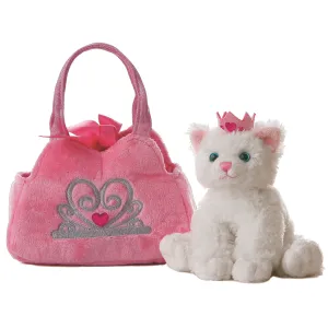 Aurora World Fancy Pals 8" Princess Kitten Pet Carrier