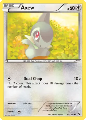 Axew (86/101) [Black & White: Noble Victories]