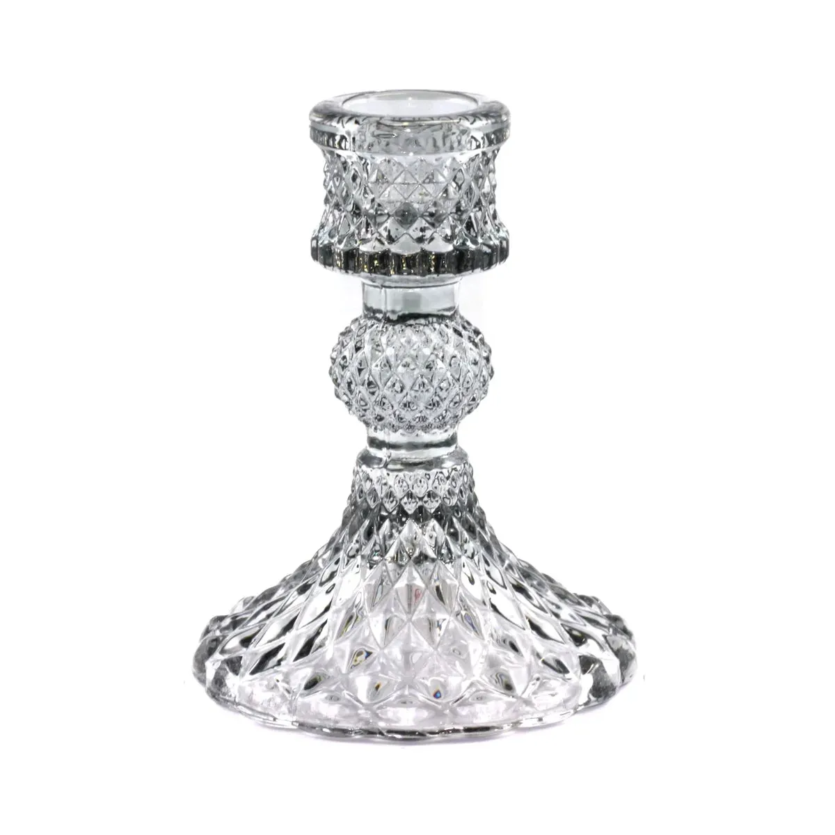 Baby Bella Candle Holder - Smoke