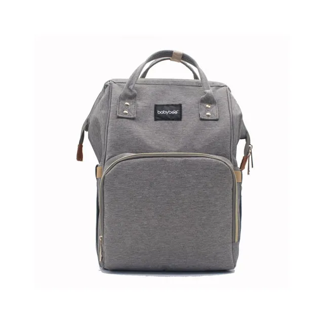 Babybee Fashion Maternity Nappy Bag - Jacques Gray