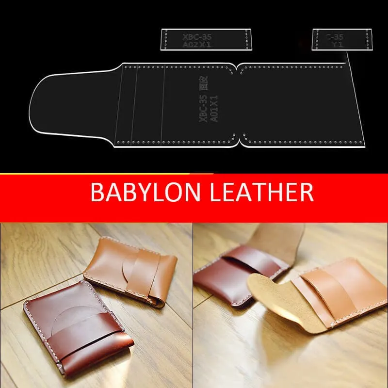 BABYLON™ Full-Coverage Cardholder Leathercraft Pattern XBC-35