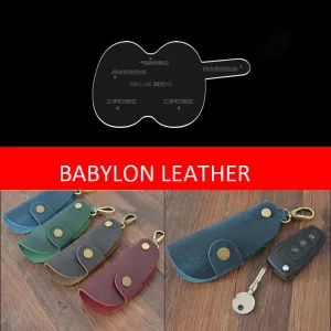 BABYLON™ Leather Key and Car Key Holder Pattern XBC-44