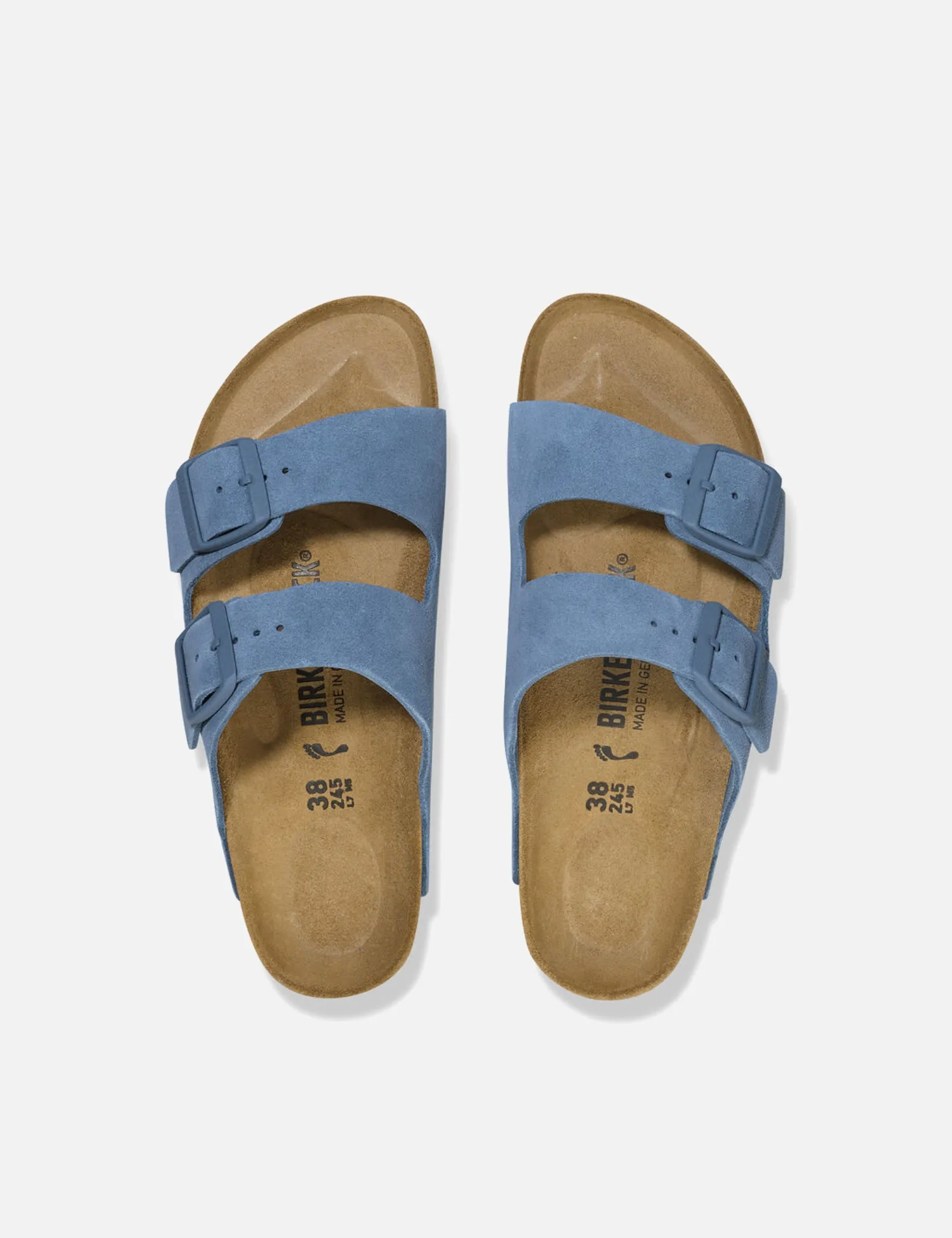 Birkenstock Arizona Sandals (Regular) - Elemental Blue