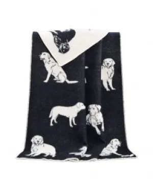 Black Dog Blanket