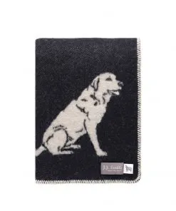 Black Dog Blanket