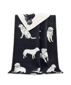 Black Dog Blanket