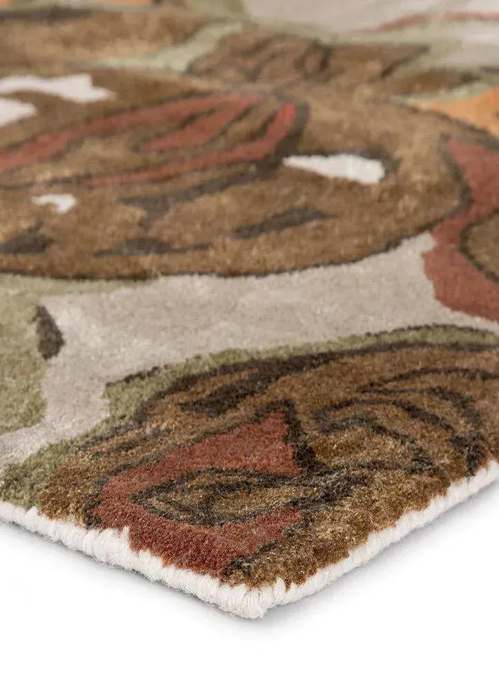 Blue BL12 Orange/Brown Rug