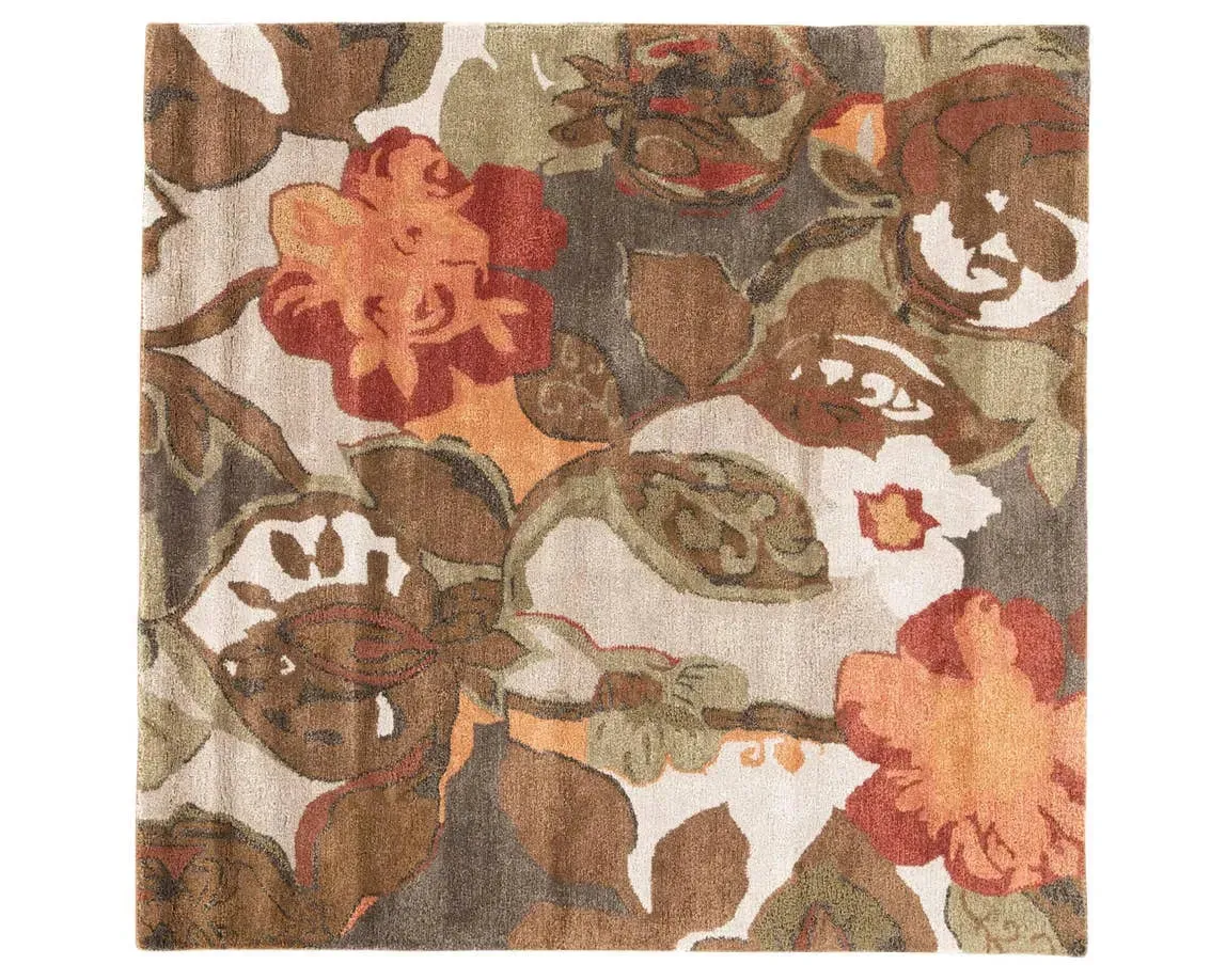 Blue BL12 Orange/Brown Rug