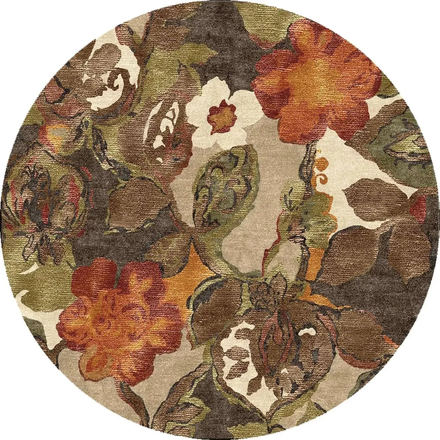 Blue BL12 Orange/Brown Rug