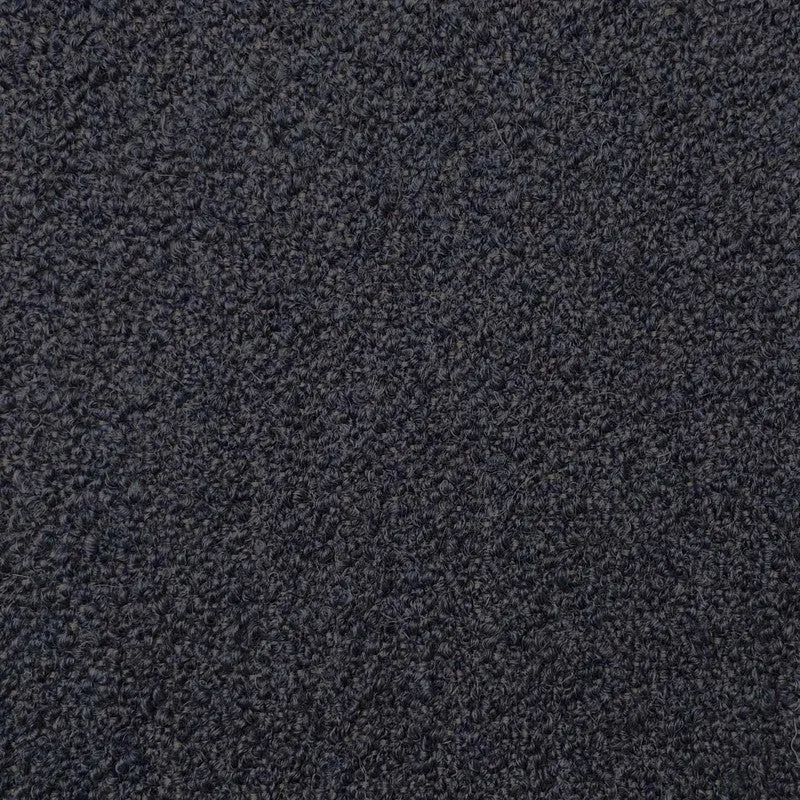 Bouclette Fabric in Midnight Blue